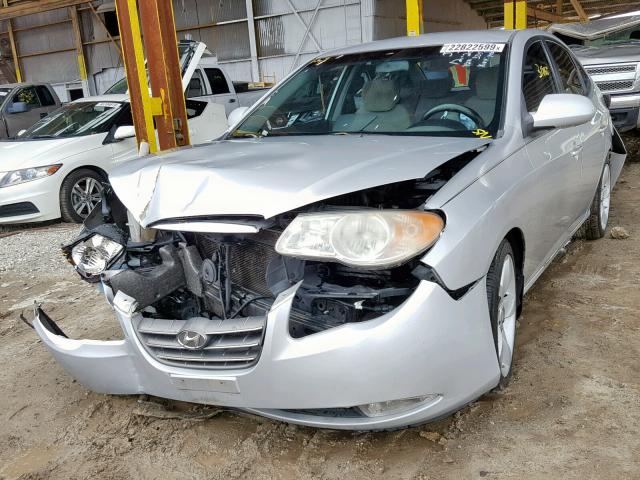 KMHDU46D18U335355 - 2008 HYUNDAI ELANTRA GL Silber Foto 2