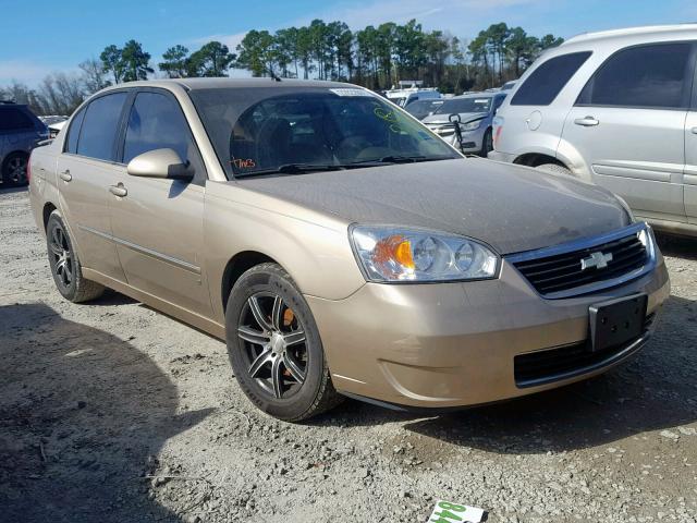 1G1ZT53856F163982 - 2006 CHEVROLET MALIBU LT TAN photo 1