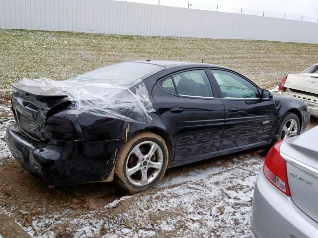 2G2WC54C151346920 - 2005 PONTIAC GRAND PRIX BLACK photo 4