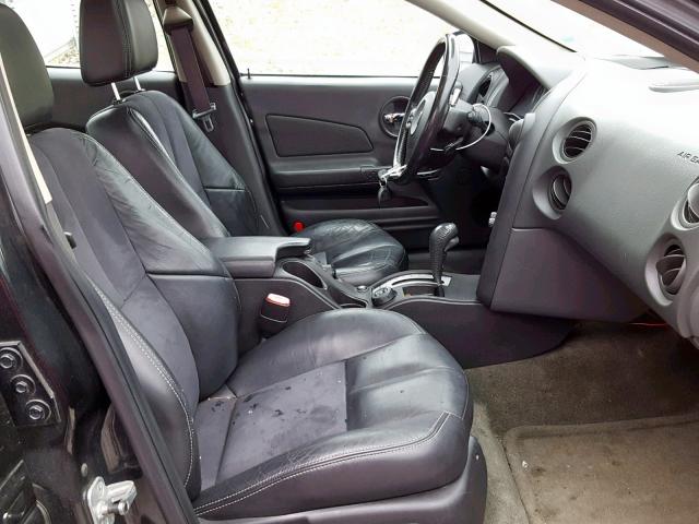2G2WC54C151346920 - 2005 PONTIAC GRAND PRIX BLACK photo 5