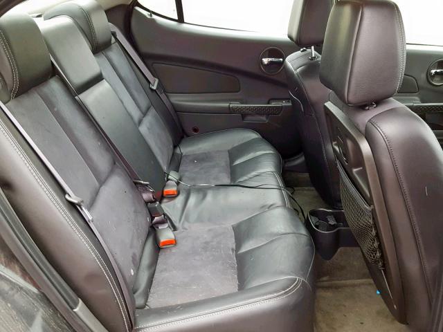 2G2WC54C151346920 - 2005 PONTIAC GRAND PRIX BLACK photo 6