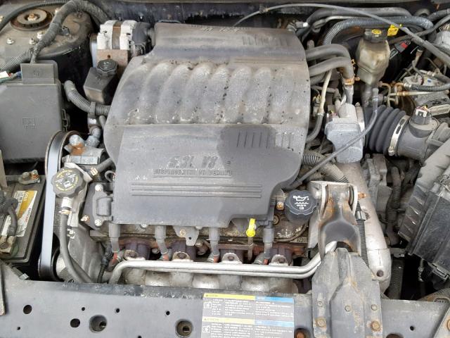 2G2WC54C151346920 - 2005 PONTIAC GRAND PRIX BLACK photo 7