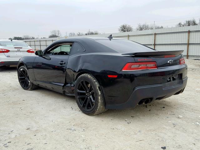 2G1FL1EP9F9800865 - 2015 CHEVROLET CAMARO ZL1 BLACK photo 3