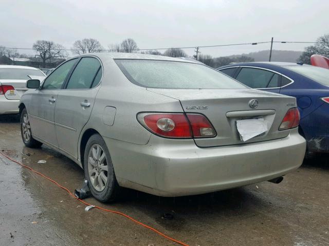 JTHBA30G245052600 - 2004 LEXUS ES 330 SILVER photo 3