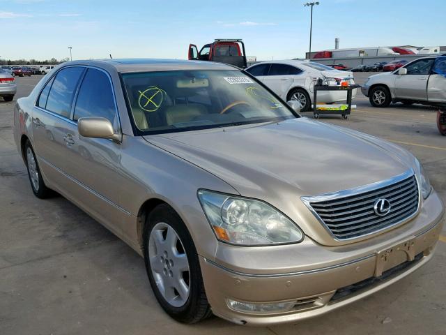 JTHBN36F940153097 - 2004 LEXUS LS 430 GOLD photo 1