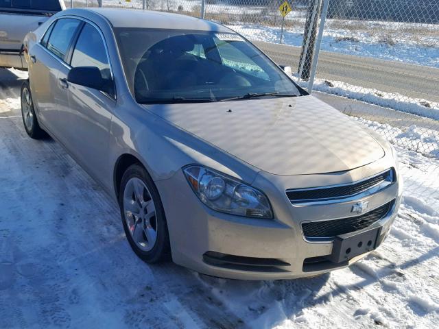 1G1ZA5EU5BF371502 - 2011 CHEVROLET MALIBU LS GOLD photo 1