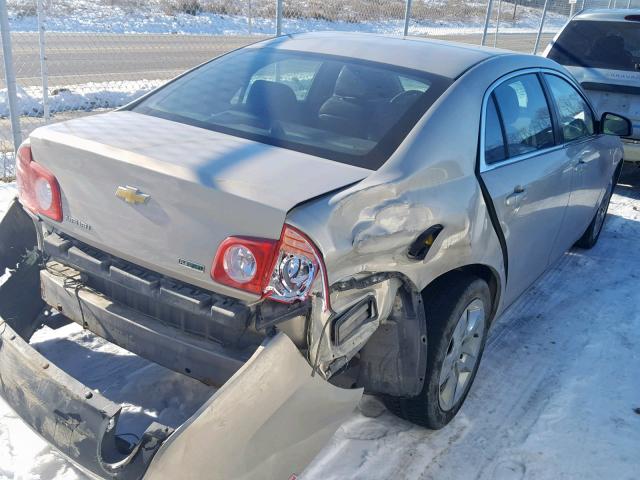 1G1ZA5EU5BF371502 - 2011 CHEVROLET MALIBU LS GOLD photo 4