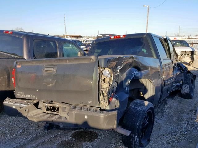 3GCPCSE0XDG206132 - 2013 CHEVROLET SILVERADO GREEN photo 4