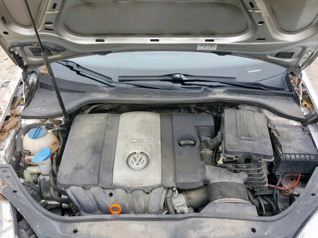 3VWEF71K97M186994 - 2007 VOLKSWAGEN JETTA WOLF SILVER photo 7