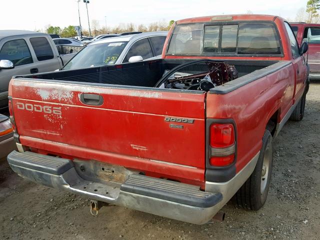 1B7HC16Y0SS318429 - 1995 DODGE RAM 1500 RED photo 4