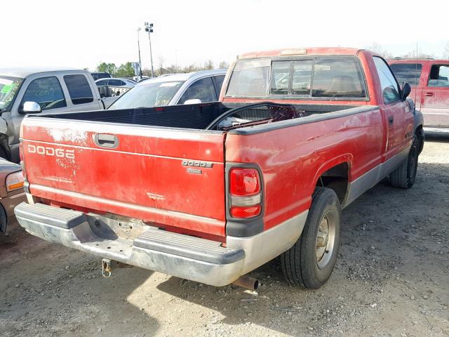 1B7HC16Y0SS318429 - 1995 DODGE RAM 1500 RED photo 6