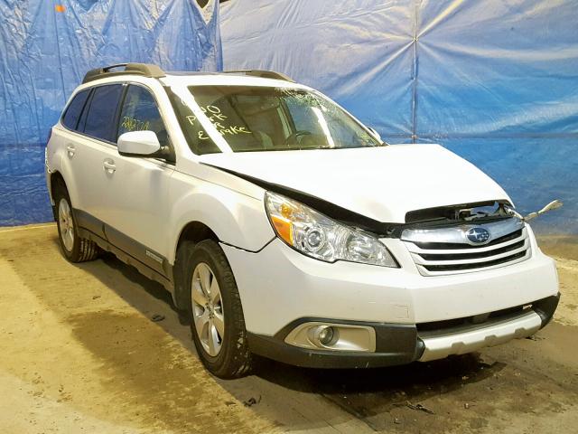 4S4BRDKC8C2277836 - 2012 SUBARU OUTBACK 3. WHITE photo 1