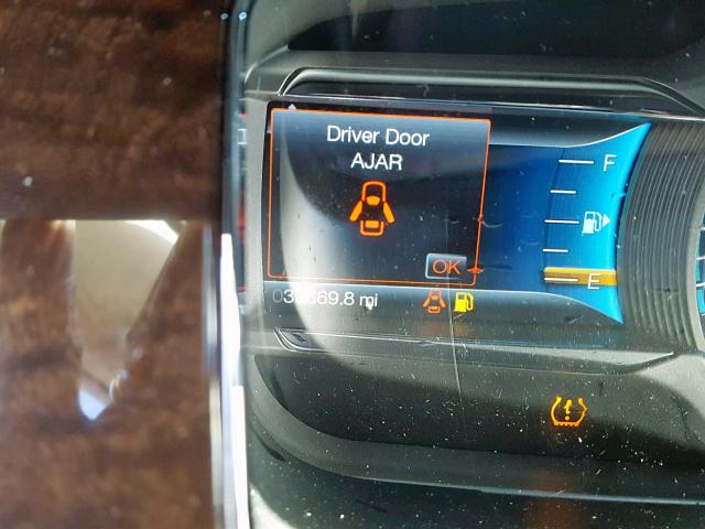 1FAHP2F83FG199574 - 2015 FORD TAURUS LIM RED photo 8