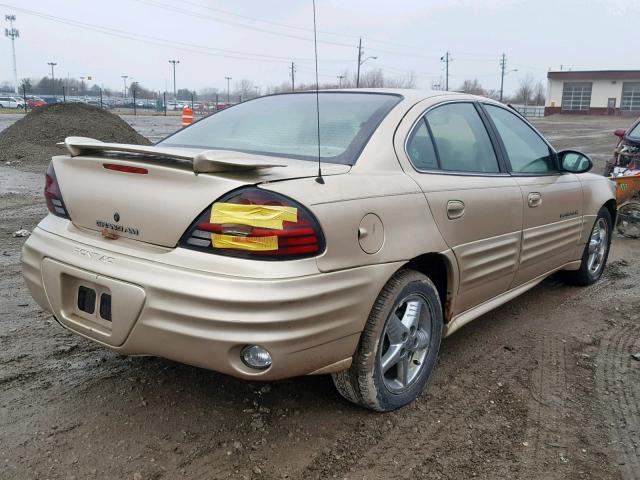 1G2NF52E92M583159 - 2002 PONTIAC GRAND AM S GOLD photo 4