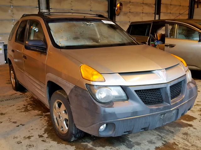 3G7DB03EX1S535686 - 2001 PONTIAC AZTEK GOLD photo 1