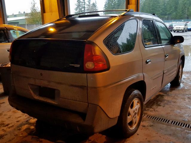 3G7DB03EX1S535686 - 2001 PONTIAC AZTEK GOLD photo 4