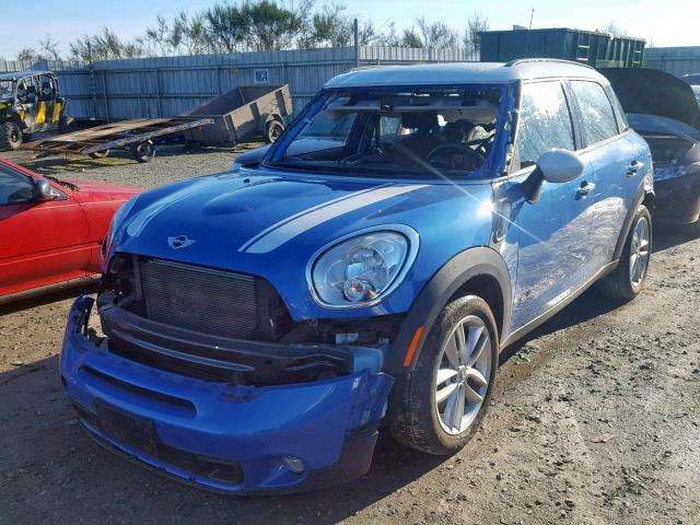 WMWZC5C55DWP31980 - 2013 MINI COOPER S C BLUE photo 2