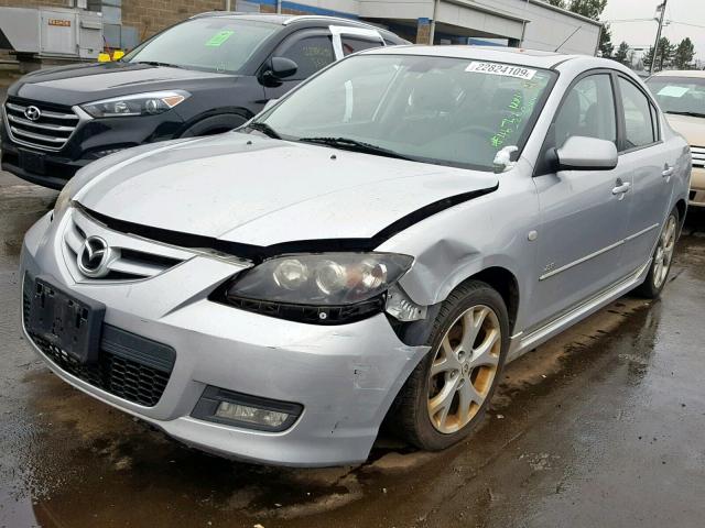 JM1BK323071668073 - 2007 MAZDA 3 S SILVER photo 2