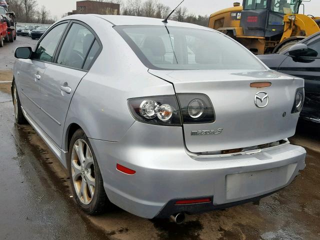 JM1BK323071668073 - 2007 MAZDA 3 S SILVER photo 3