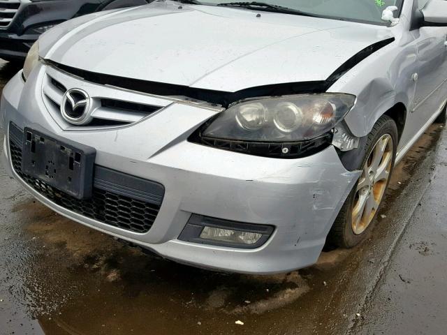 JM1BK323071668073 - 2007 MAZDA 3 S SILVER photo 9