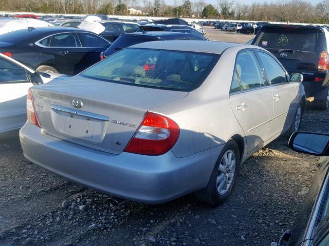 4T1BF30K24U078042 - 2004 TOYOTA CAMRY LE SILVER photo 4