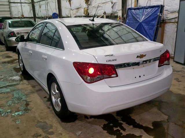 1G1PC5SB8E7406259 - 2014 CHEVROLET CRUZE LT WHITE photo 3