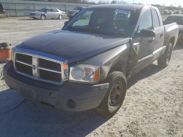 1D7HE28K75S204513 - 2005 DODGE DAKOTA QUA 灰色 照片 2