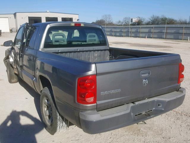 1D7HE28K75S204513 - 2005 DODGE DAKOTA QUA 灰色 照片 3