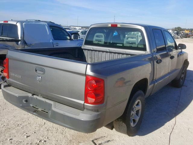 1D7HE28K75S204513 - 2005 DODGE DAKOTA QUA 灰色 照片 4
