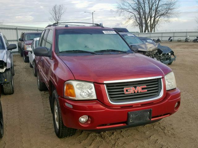 1GKDS13S152151704 - 2005 GMC ENVOY RED photo 1