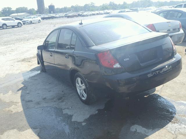 1G8AJ55F16Z109948 - 2006 SATURN ION LEVEL BLACK photo 3