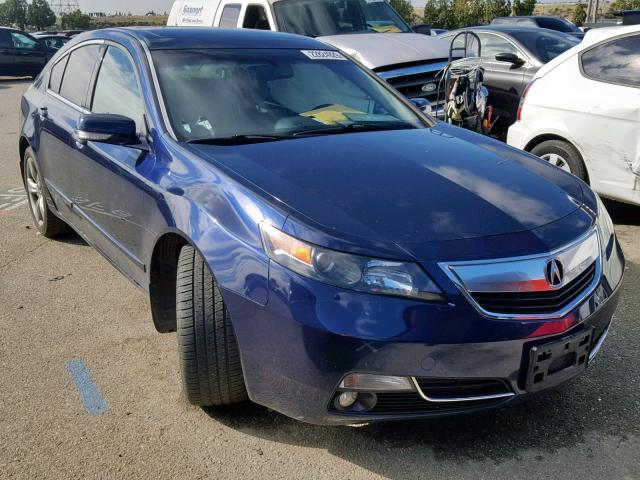 19UUA8F77DA006865 - 2013 ACURA TL ADVANCE BLUE photo 1