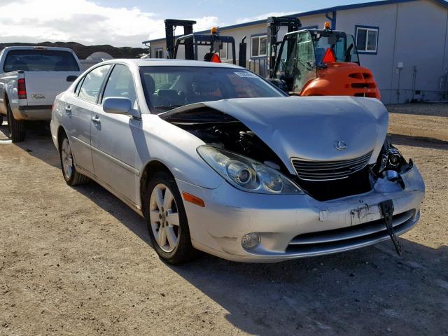 JTHBA30G755089661 - 2005 LEXUS ES 330 SILVER photo 1