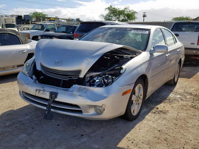JTHBA30G755089661 - 2005 LEXUS ES 330 SILVER photo 2