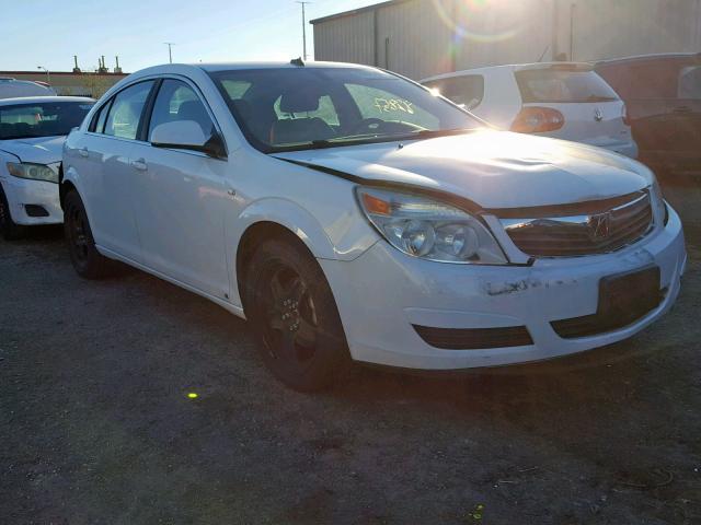 1G8ZS57B59F152317 - 2009 SATURN AURA XE WHITE photo 1