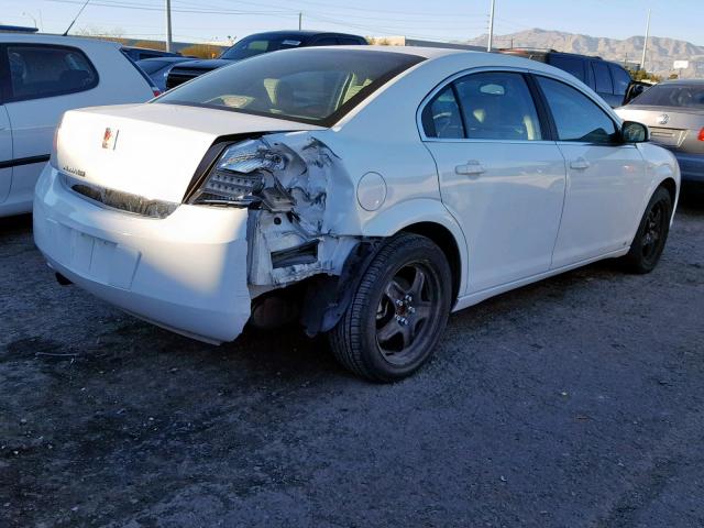 1G8ZS57B59F152317 - 2009 SATURN AURA XE WHITE photo 4