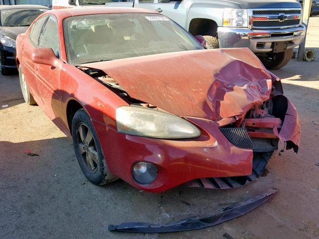 2G2WP552271110242 - 2007 PONTIAC GRAND PRIX RED photo 1