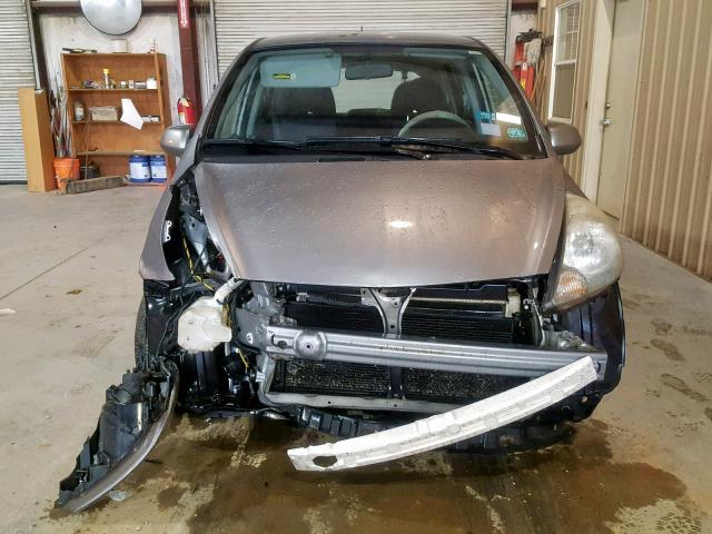 JHMGD38477S009125 - 2007 HONDA FIT SILVER photo 9