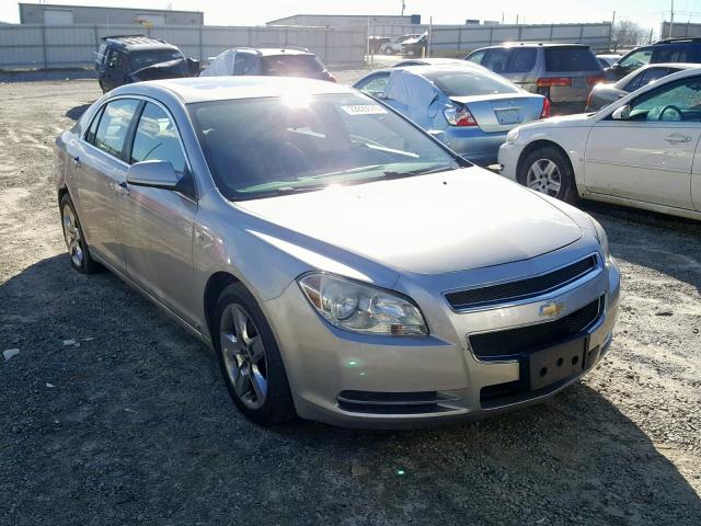 1G1ZH57B78F252933 - 2008 CHEVROLET MALIBU 1LT SILVER photo 1