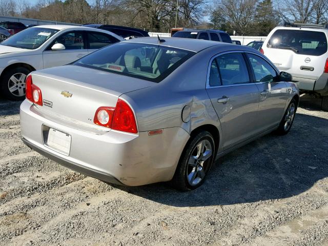 1G1ZH57B78F252933 - 2008 CHEVROLET MALIBU 1LT SILVER photo 4