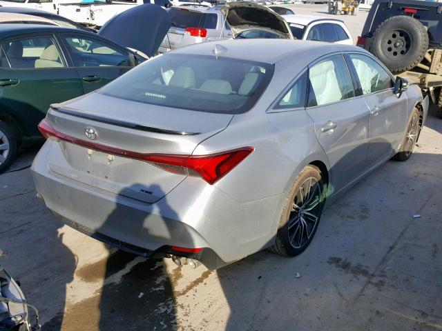 4T1BZ1FB5KU006817 - 2019 TOYOTA AVALON XLE SILVER photo 4
