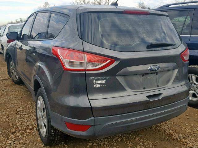 1FMCU0F77GUA11663 - 2016 FORD ESCAPE S GRAY photo 3