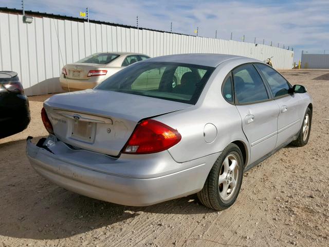 1FAFP55273G227586 - 2003 FORD TAURUS SES GRAY photo 4