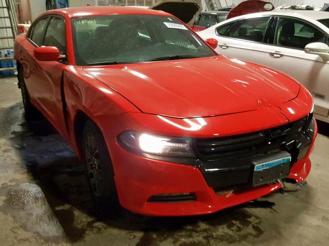 2C3CDXJG8JH121625 - 2018 DODGE CHARGER GT RED photo 1