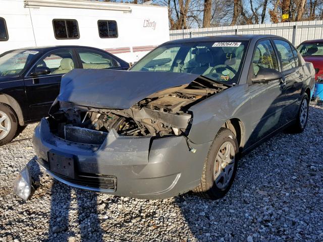 1G1ZS58F77F314462 - 2007 CHEVROLET MALIBU LS GRAY photo 2