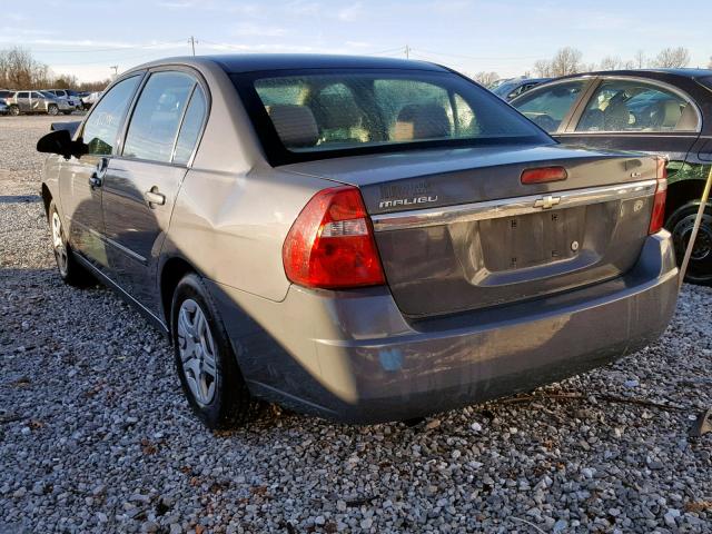 1G1ZS58F77F314462 - 2007 CHEVROLET MALIBU LS GRAY photo 3