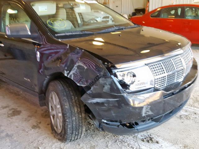 2LMDJ6JC0ABJ18785 - 2010 LINCOLN MKX BLACK photo 9