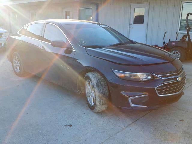 1G1ZB5ST6HF175070 - 2017 CHEVROLET MALIBU LS Schwarz Foto 1