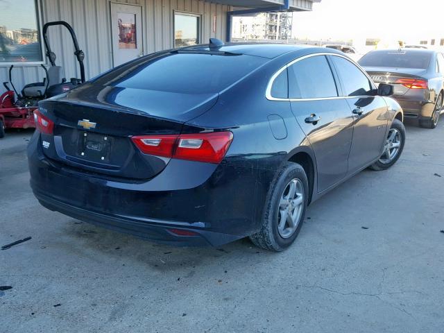1G1ZB5ST6HF175070 - 2017 CHEVROLET MALIBU LS Schwarz Foto 4