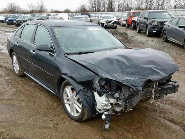2G1WC5E34D1156031 - 2013 CHEVROLET IMPALA LTZ BLACK photo 1